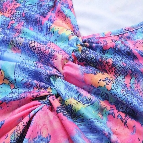 Python Open Back Playsuit - Picture 2 of 4